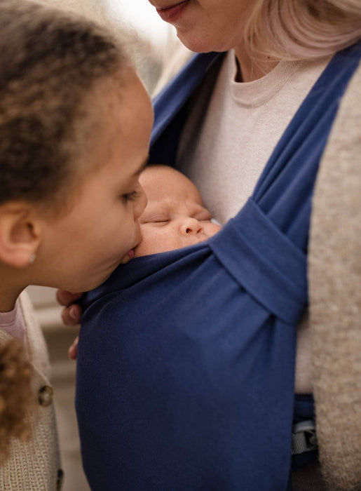 Boba Bliss Baby Carrier in Navy Blue