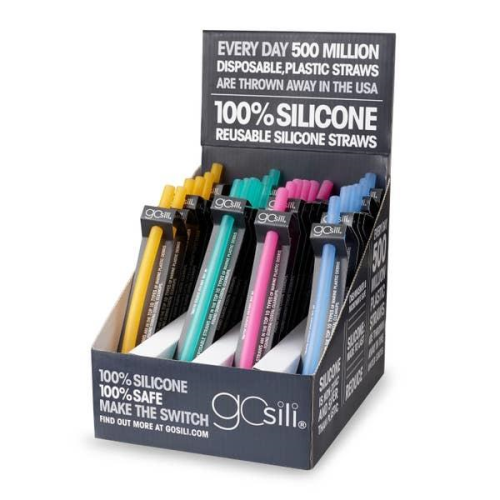 GoSili Single Reusable Silicone Straw