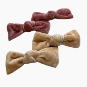 Three Hearts Modern Vanessa Velvet Hair Clips