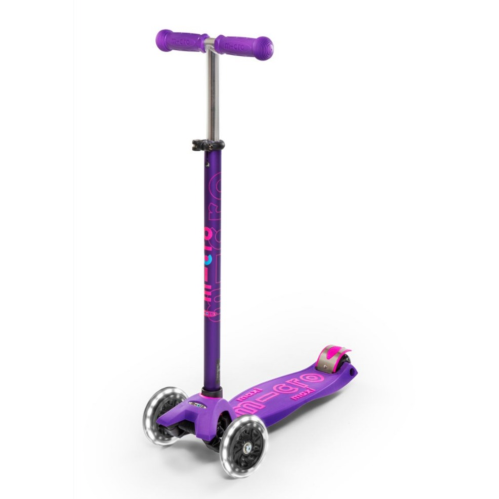 Micro Kickboard Maxi Deluxe LED Scooter