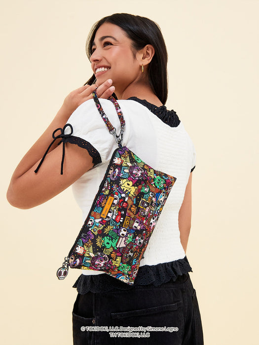 JuJuBe tokidoki Be Quick Crossbody Diaper Bag Accessory | Dia de los Muertos