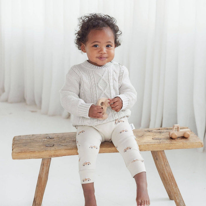 Aster & Oak Classic Car Harem Pants