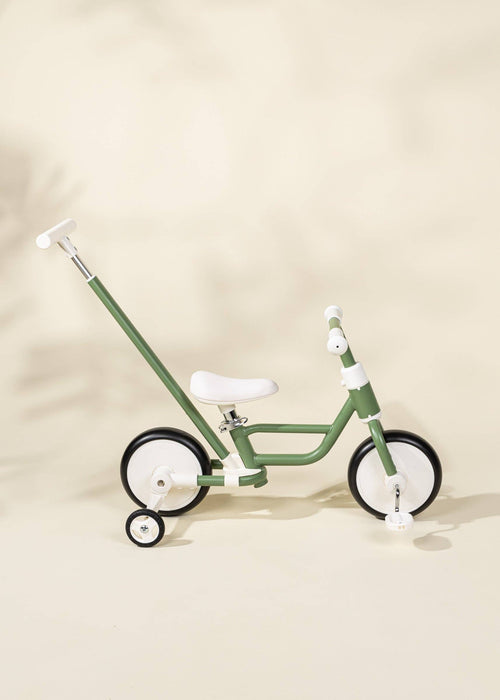 Coco Village 4-in-1 Tricycle w/ Push Handle & Wheels - Seafoam