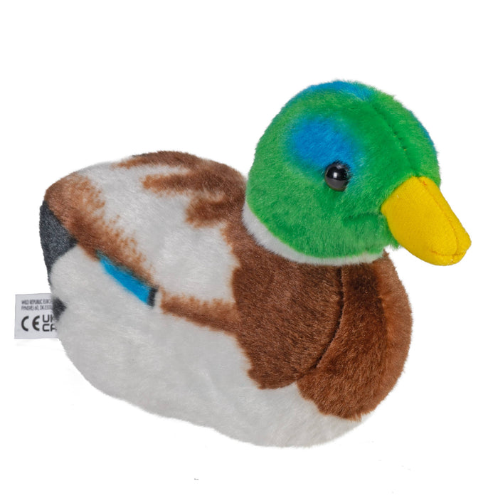 Audubon II Mallard Duck Stuffed Animal W Sound 5.5"