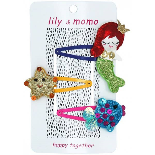 Lily and Momo Trio Hair Clips