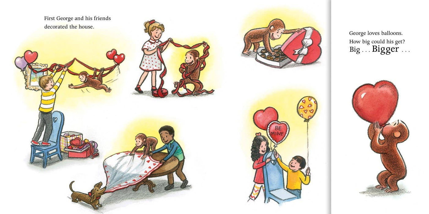 Happy Valentine's Day, Curious George! : H. A. Rey