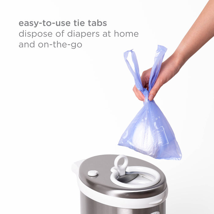 Ubbi Diaper Pail Gift Set, White