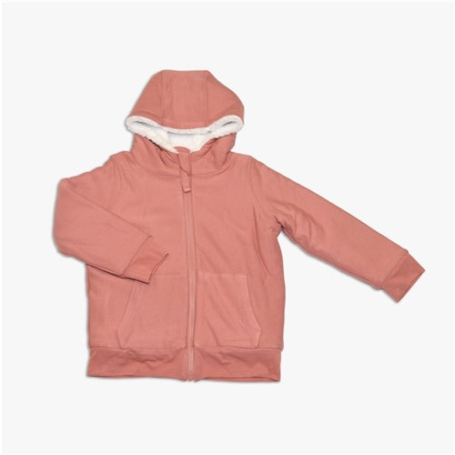 Silkberry Baby Fleece Zip Hoodie with Sherpa Lining