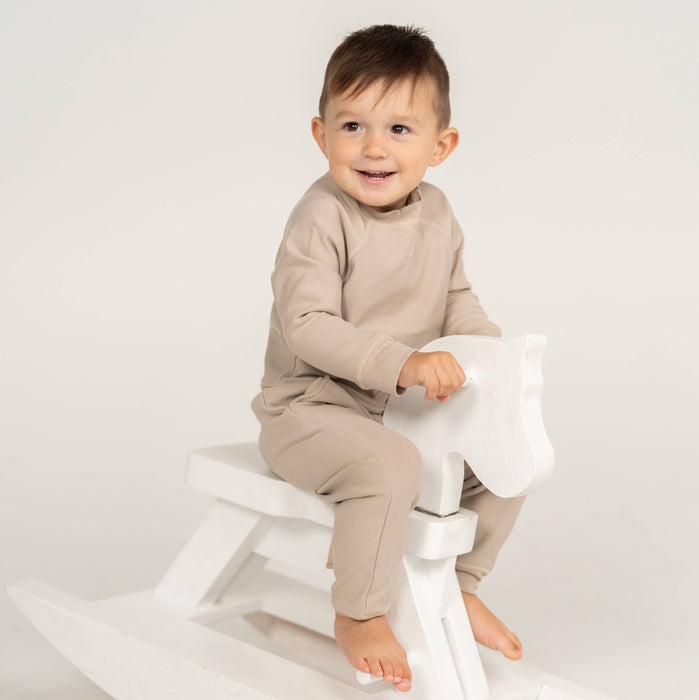 Bamboo Fleece Sweat Pants (Neutral Colors)