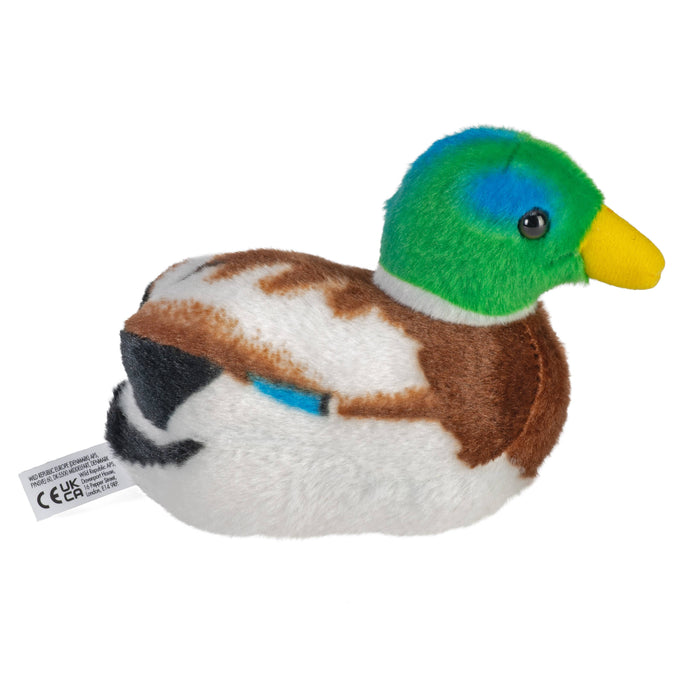 Audubon II Mallard Duck Stuffed Animal W Sound 5.5"