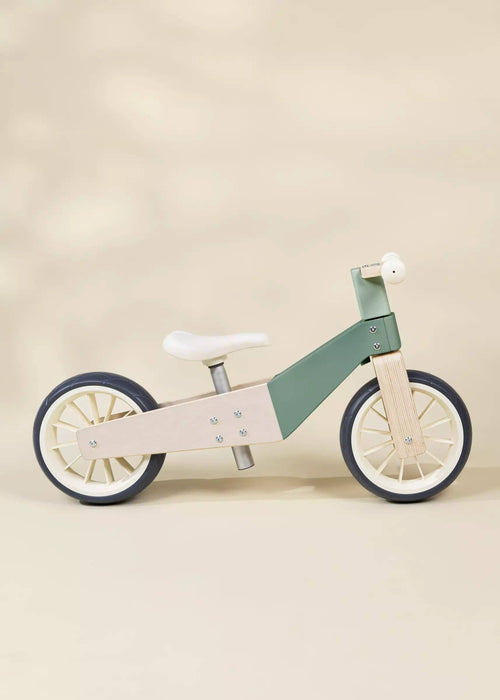 Coco Village Wooden Balance Bike - 3 in 1 - Seafoam