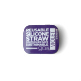 GoSili Portable And Reusable Silicone Straw With Travel Case