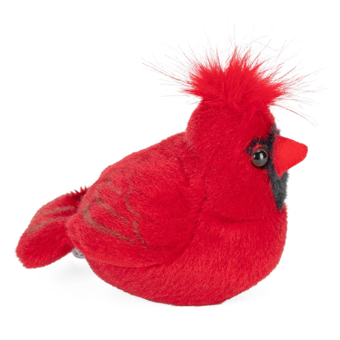 Audubon II Northern Cardinal Stuffed Animal W Sound 5.5"