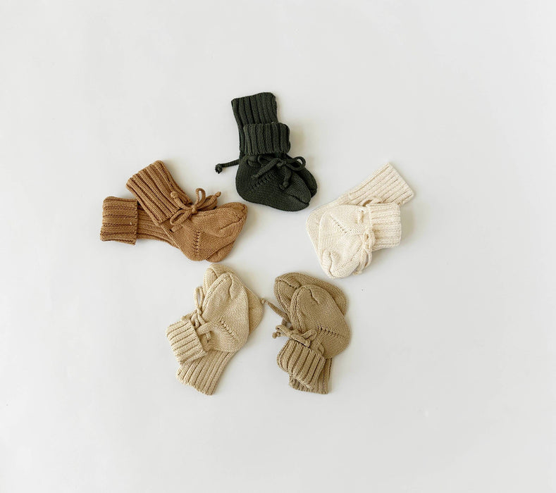 Baby Knit Booties Socks