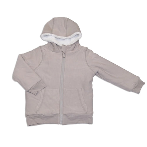 Silkberry Baby Fleece Zip Hoodie with Sherpa Lining