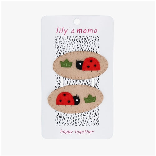 Lily and Momo Hair Clip 2pk