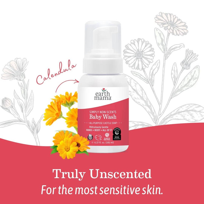 Earth Mama Organics Simply Non-Scents Baby Wash