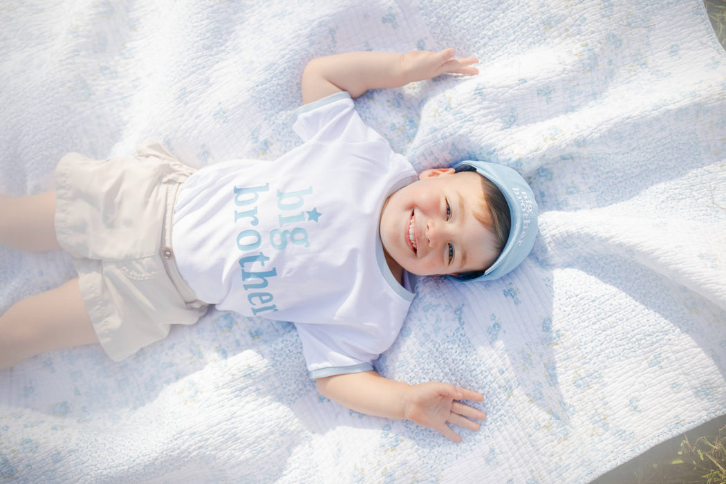 Bits & Bows Big Brother Baseball Hat (Baby, Youth)