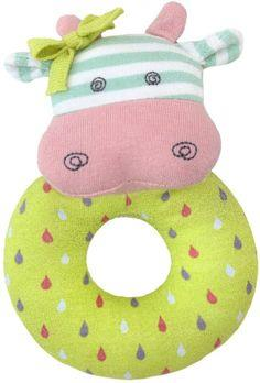 Organic Farm Buddies Teething Rattle