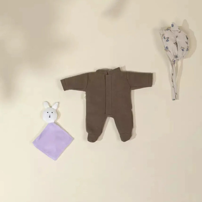 Coco Village CocoTiny 10" (26 cm) Baby Play Doll Clothing Set | Cozy Onesie