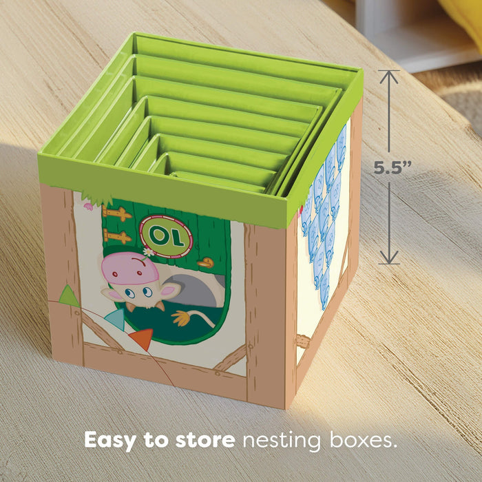 HABA On The Farm Stacking Cubes