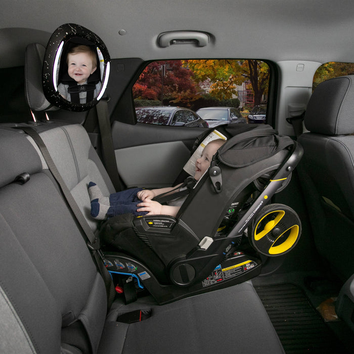 Nuby’s LED Backseat Baby Mirror