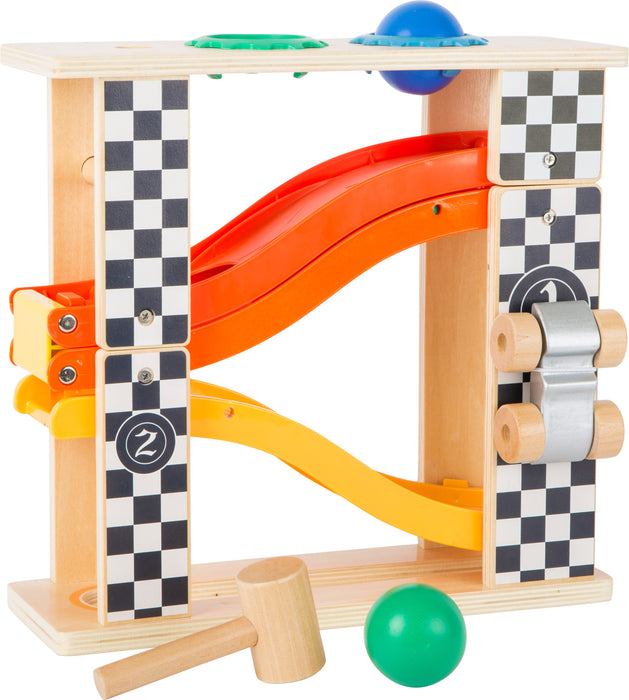 Small Foot Hammering Marble Run "Rallye"