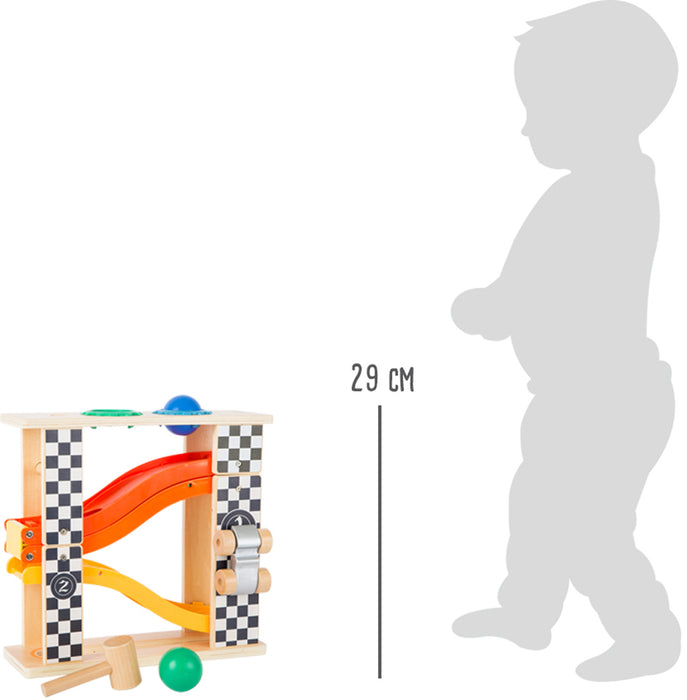 Small Foot Hammering Marble Run "Rallye"