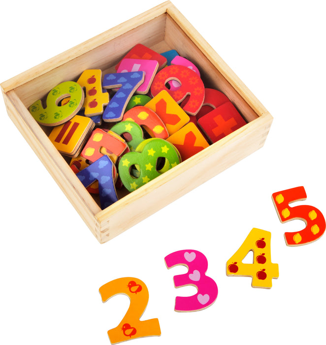 Small Foot Colorful Magnetic Numbers