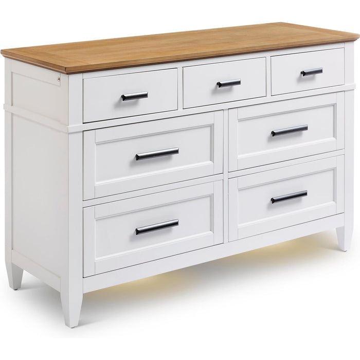 Heritage Living Artisan 7-Drawer Dresser with Lights