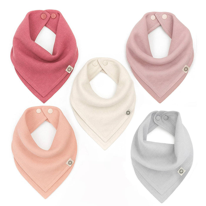 Organic Scarf Bib 5-Pack