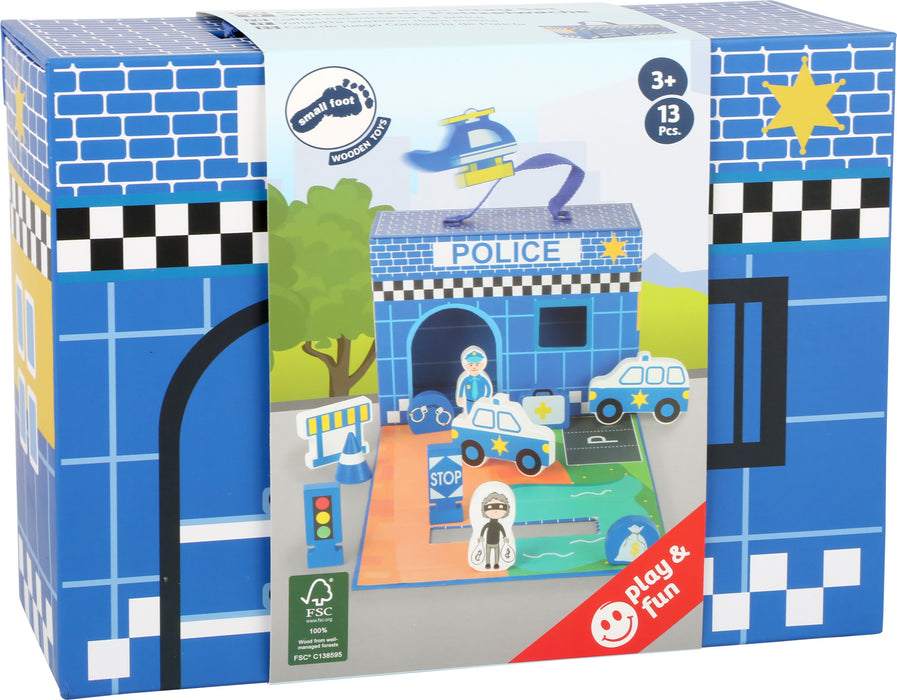 Small Foot Police Station Play Set