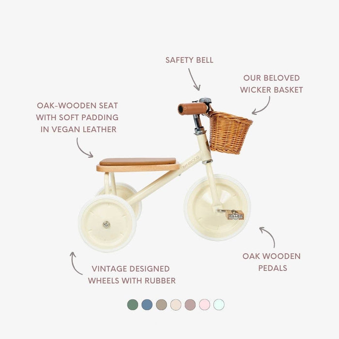 BANWOOD TRIKE VINTAGE - CREAM