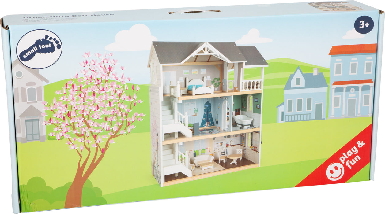 Small Foot Urban Villa Doll House — Enlightened Baby