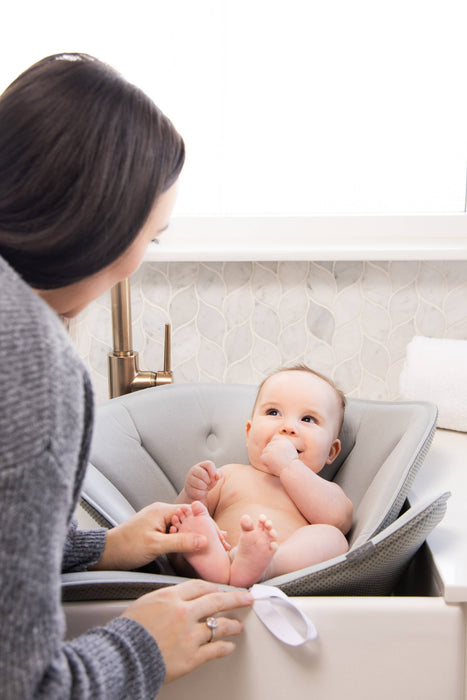 Ubbi Gray Stingray Sink Bather