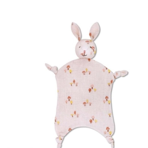 Apple Park Bunny and Bear Muslin Lovey