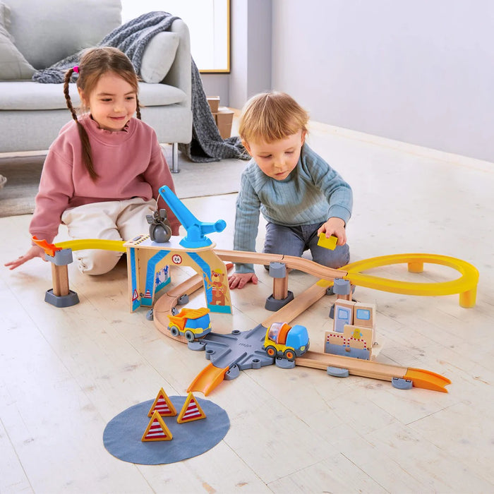 HABA Kullerbu Construction Zone Track Set