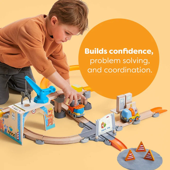 HABA Kullerbu Construction Zone Track Set