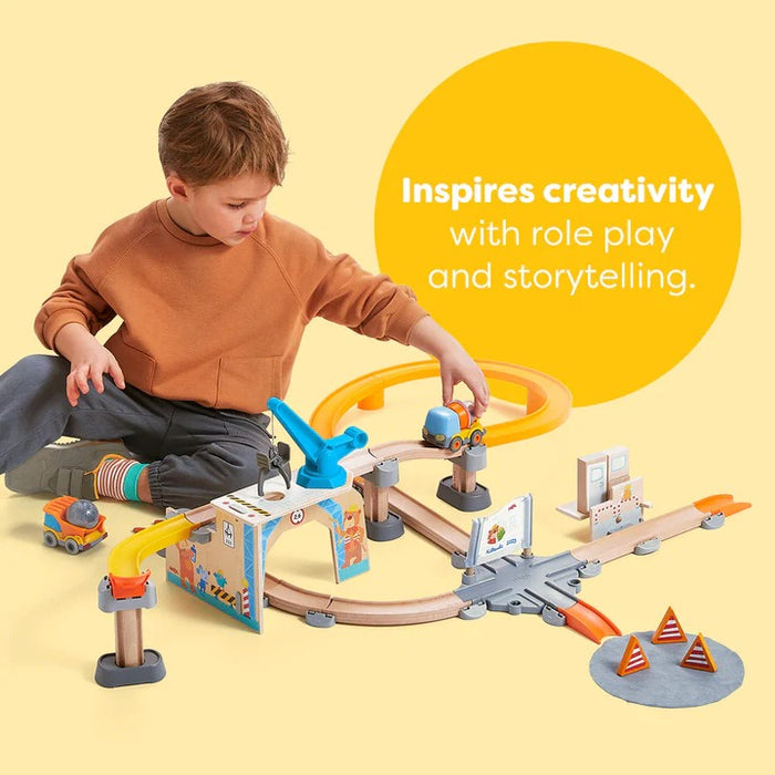 HABA Kullerbu Construction Zone Track Set