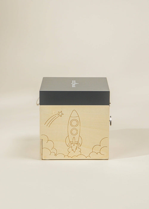 Coco Village Wooden Musical Souvenir Box - Space