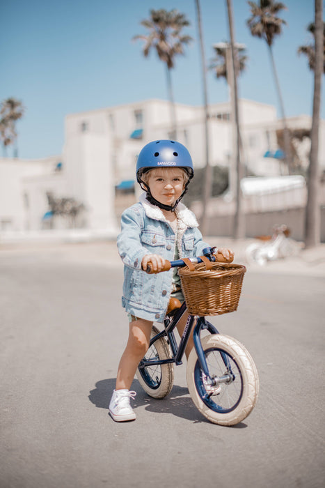 BANWOOD BALANCE BIKE FIRST GO VINTAGE - NAVY