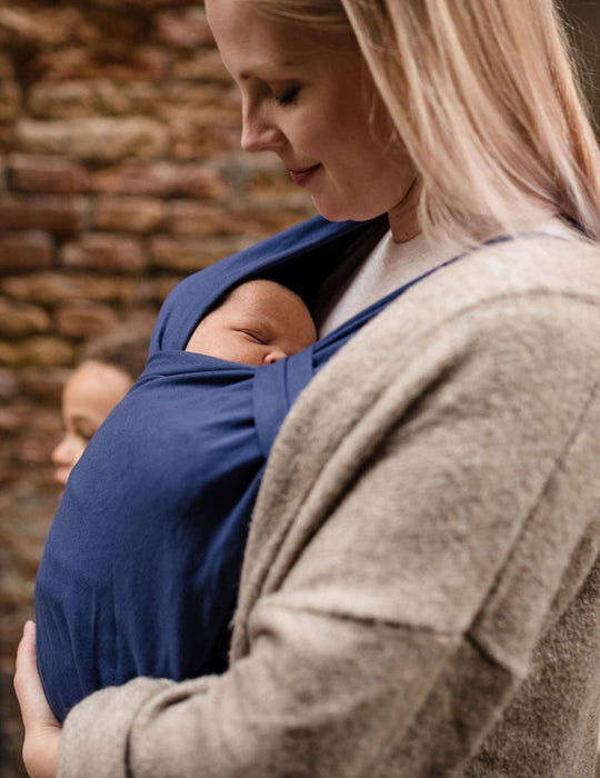 Boba Bliss Baby Carrier in Navy Blue