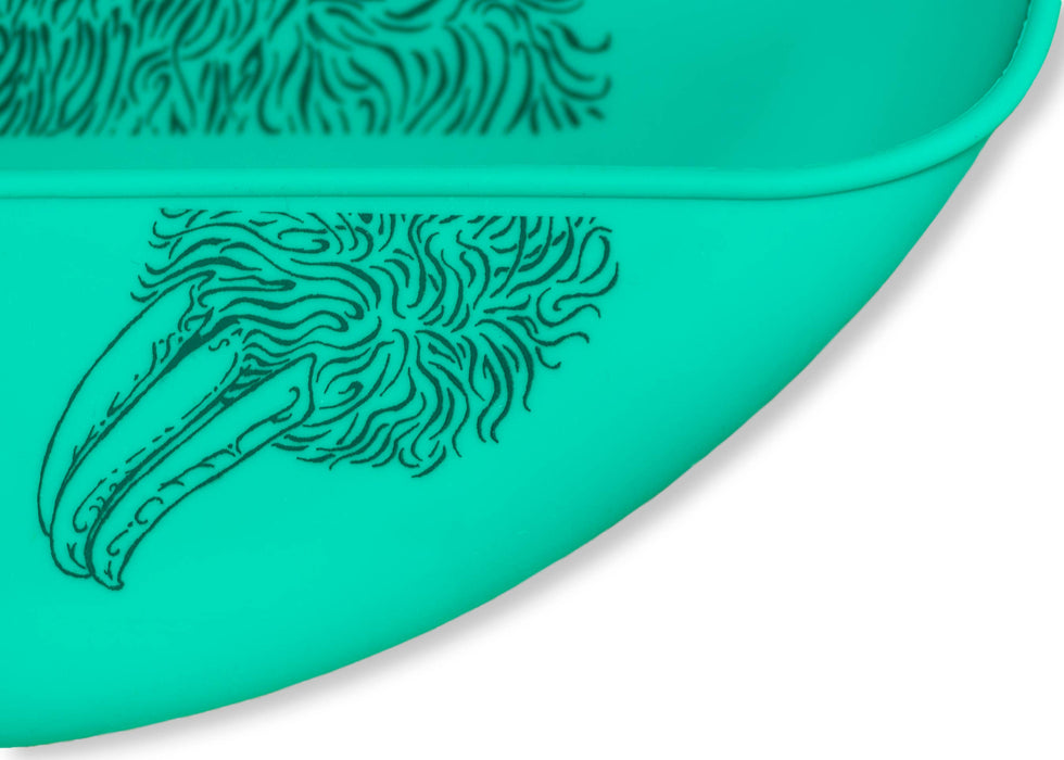 modern-twist Bucket Bib:  Sloth - Jungle Green