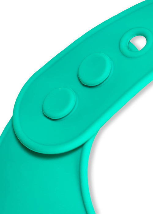 modern-twist Bucket Bib:  Sloth - Jungle Green