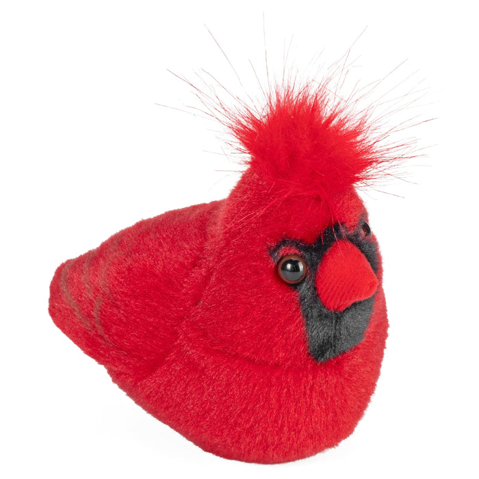 Audubon II Northern Cardinal Stuffed Animal W Sound 5.5"