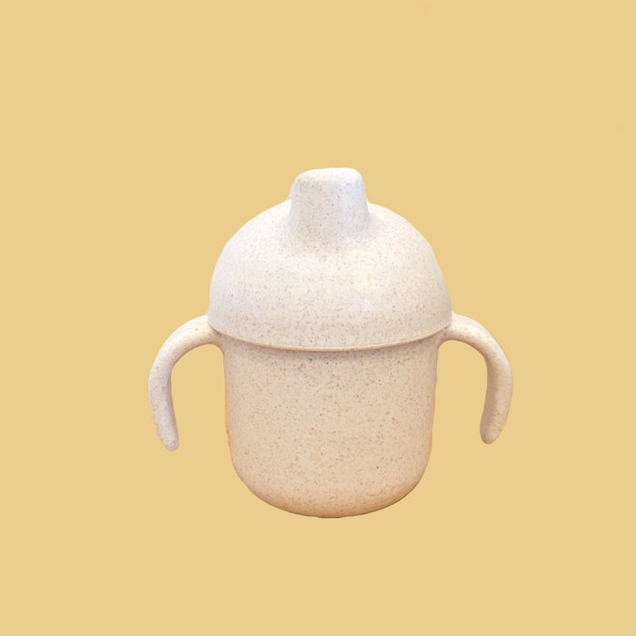 Minito & Co. Wheat Straw Sippy Cups: Oat