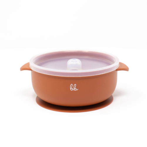 Baby Bar & Co Silicone Suction Bowls with Silicone Lid