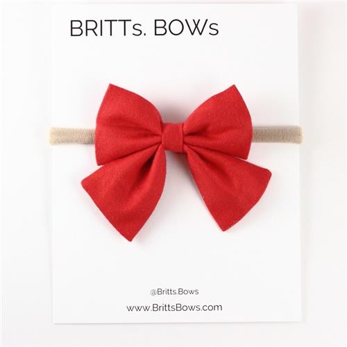 Britts Bows Banner Bow Headband