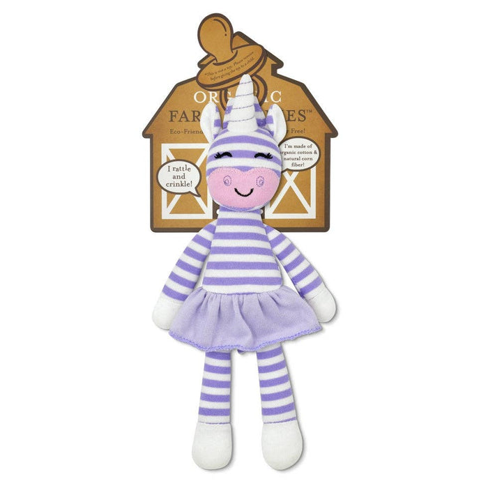 Cupcake the Unicorn - Pacifier Buddy