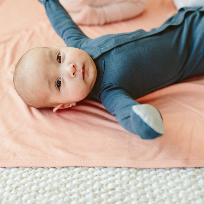 24 Hour Convertible Sleeper Baby Gown - Midnight